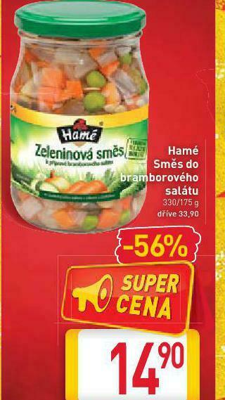 Billa Hamé směs do bramborového salátu nabídka