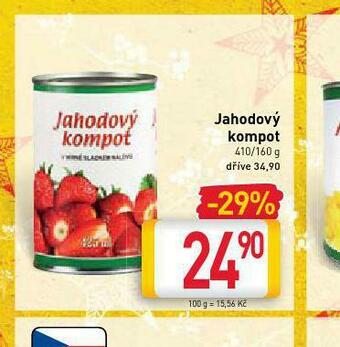 Billa Jahodový kompot nabídka