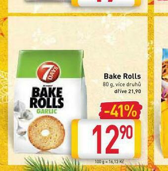 Billa Bake rolls nabídka