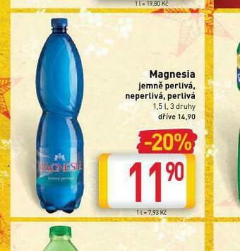 Billa Magnesia nabídka