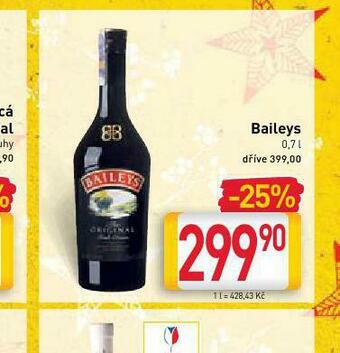 Billa Baileys nabídka