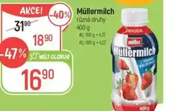 Globus Müllermilch nabídka