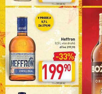 Billa Heffron nabídka