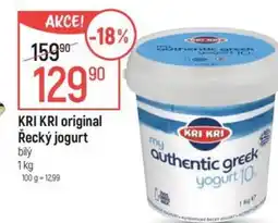 Globus KRI KRI original Řecký jogurt nabídka