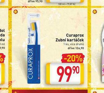 Billa Curaprox zubní kartáček nabídka