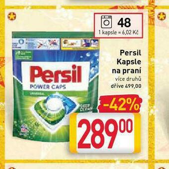 Billa Persil kapsle na praní nabídka