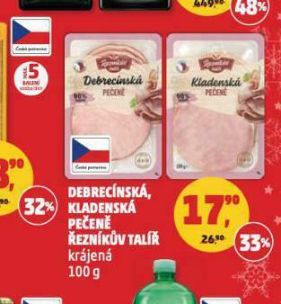 Penny Market Debrecínská pečeně nabídka