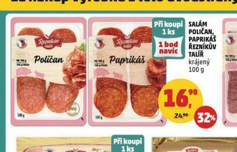Penny Market Salám paprikáš nabídka