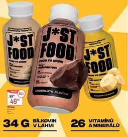 Globus J*st Food nabídka