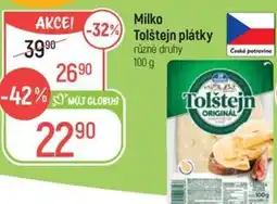 Globus Milko Tolštejn plátky nabídka