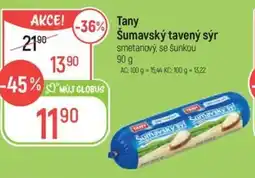 Globus Tany Šumavský tavený sýr nabídka