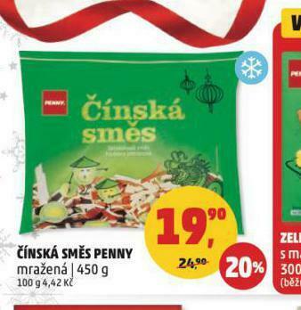 Penny Market Čínská směs penny nabídka