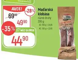 Globus Maďarská klobása nabídka