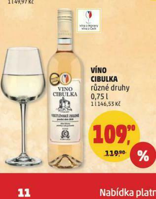 Penny Market Víno cibulka nabídka