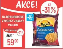 Globus Na bramborové výrobky značky Mccain nabídka