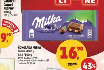 Penny Market Milka čokoláda nabídka