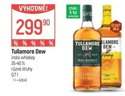 Globus Tullamore Dew irská whiskey nabídka