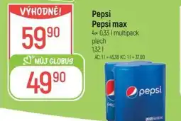 Globus Pepsi Pepsi max nabídka