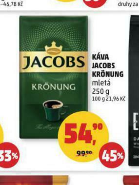 Penny Market Káva jacobs krönung nabídka