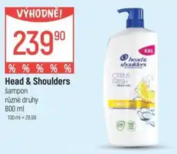 Globus Head & Shoulders šampon nabídka