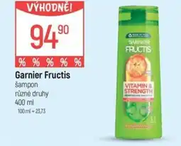 Globus GARNIER Fructis šampon nabídka