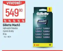 Globus Gillette Mach3 nabídka