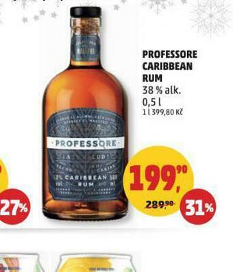 Penny Market Professore caribbean rum nabídka