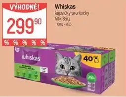 Globus Whiskas kapsičky pro kočky nabídka