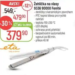 Globus Žehlička na vlasy 9336 90000 Fenité nabídka