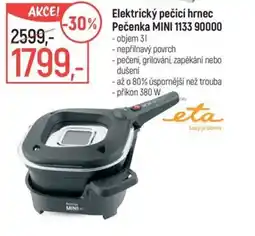 Globus Elektrický pečicí hrnec -30%) Pečenka MINI 1133 90000 nabídka