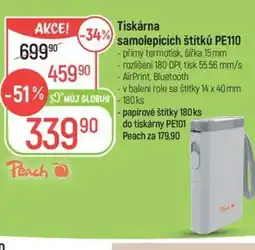 Globus Tiskárna samolepicích štítků PE110 nabídka
