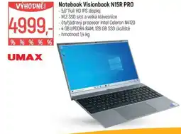 Globus Notebook Visionbook N15R PRO nabídka