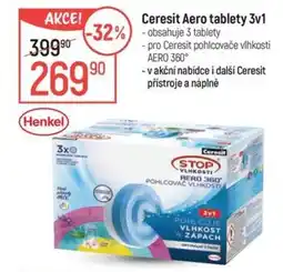 Globus Ceresit Aero tablety 3v1 nabídka