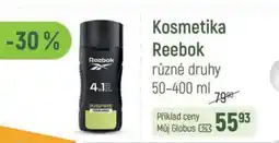 Globus Kosmetika Reebok nabídka