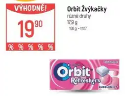 Globus Orbit Žvýkačky nabídka