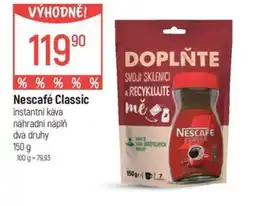 Globus Nescafé Classic nabídka