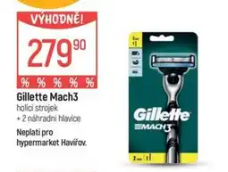 Globus Gillette Mach3 nabídka