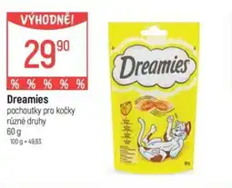 Globus Dreamies pochoutky pro kočky nabídka