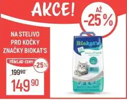 Globus Na stelivo pro kočky značky Biokat's nabídka