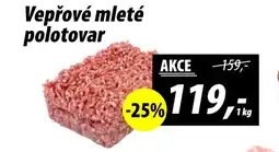 ZEMAN Vepřové mleté polotovar nabídka