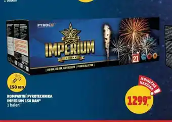 Kompaktní pyrotechnika imperium 150 ran