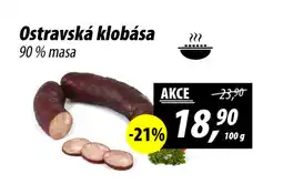 ZEMAN Ostravská klobása nabídka