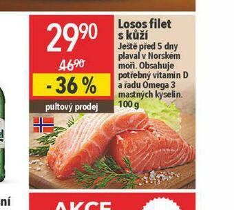Globus Losos filet s kůží nabídka