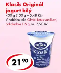 CBA Klasik Originál jogurt bílý nabídka
