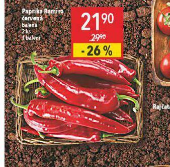 Globus Paprika ramiro nabídka