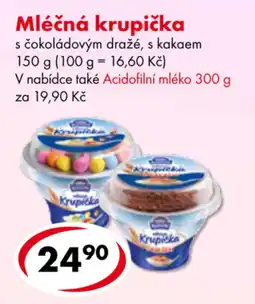 CBA Mléčná krupička nabídka