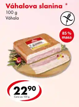 CBA Váhalova slanina nabídka