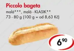 CBA Piccolo bageta nabídka