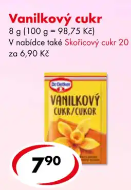 CBA Vanilkový cukr nabídka