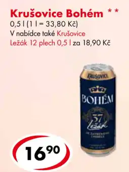 CBA Krušovice Bohém nabídka